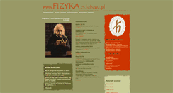 Desktop Screenshot of fizyka.zs.lubawa.pl