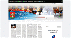 Desktop Screenshot of lubawa.pl